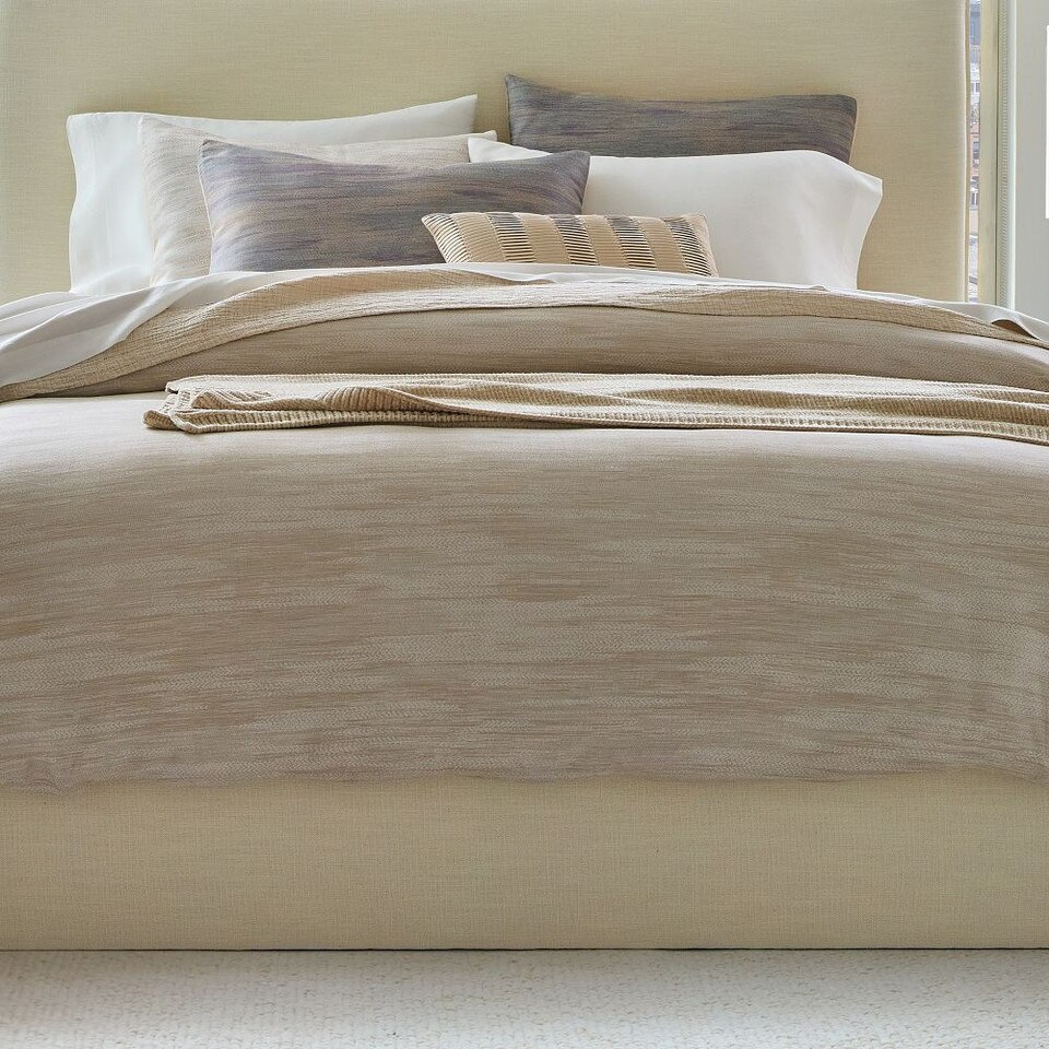 Silky TENCEL™ Striated Quilt Cover & Pillowcases West Elm Australia